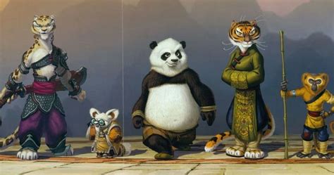 kung fu panda 4 concept art